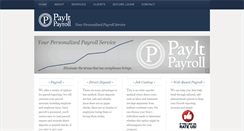 Desktop Screenshot of payitpayroll.com